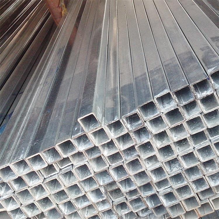 友发Q235B高锌层幕墙装饰用大口径热镀锌方管